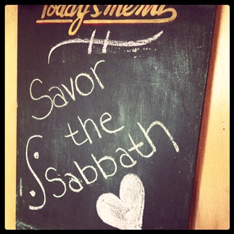 Savor the Sabbath