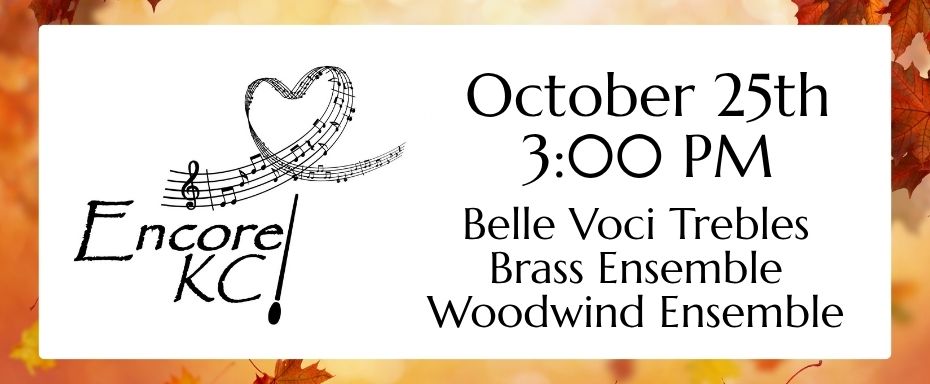 Graphic for Encore KC! Ensembles